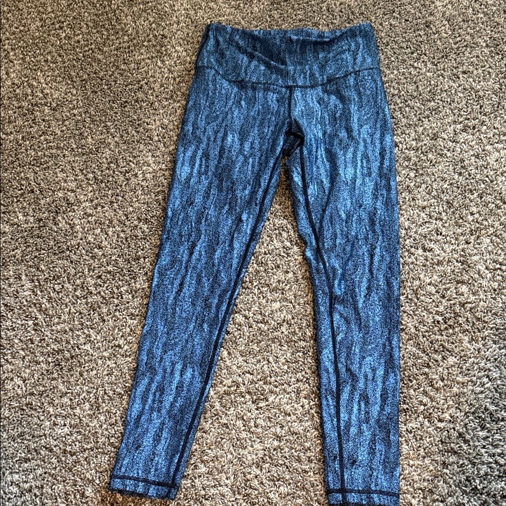 Kirkland Signature Blue Patterned Leggings